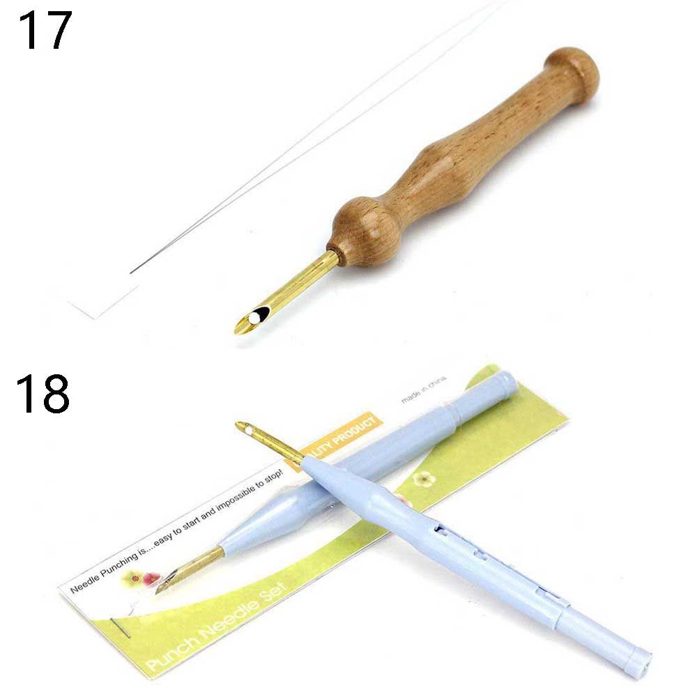 Beginners Naald Draad Diy Ambachten Ornament Handgemaakte Kruissteek Kit Bloem Borduren Naald Punch Borduurwerk Hoepel