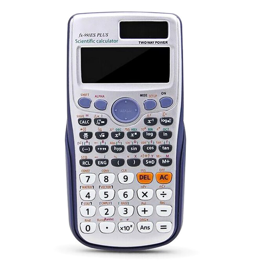 Videnskabelig lommeregner bærbar matematik beregning papirvarer skole kontor ingeniør multifunktion videnskabelige forsyninger