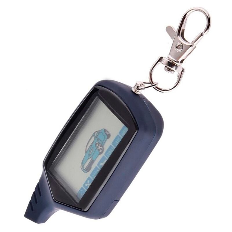 Anti-Theft System Lcd Remote Controller For 2 Way Car Alarm System Starline Engine Starter Fob Keychain Lcd Body Remote