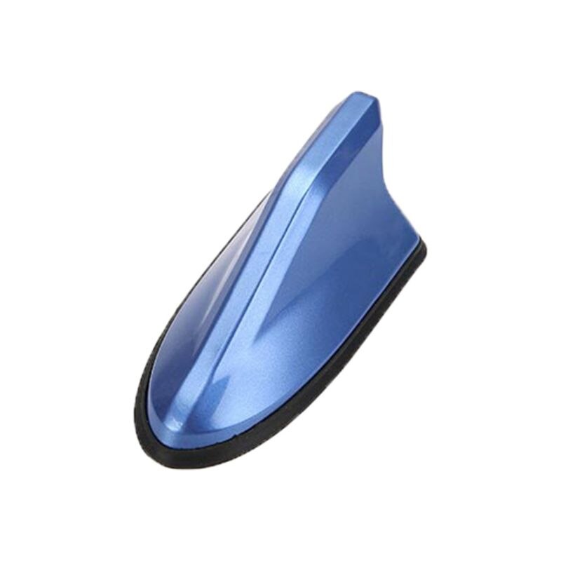 Universal FM Signal Amplifier Car Radio Aerials Shark Fin Antenna Car Roof Decoration Auto Side Replacement: BL