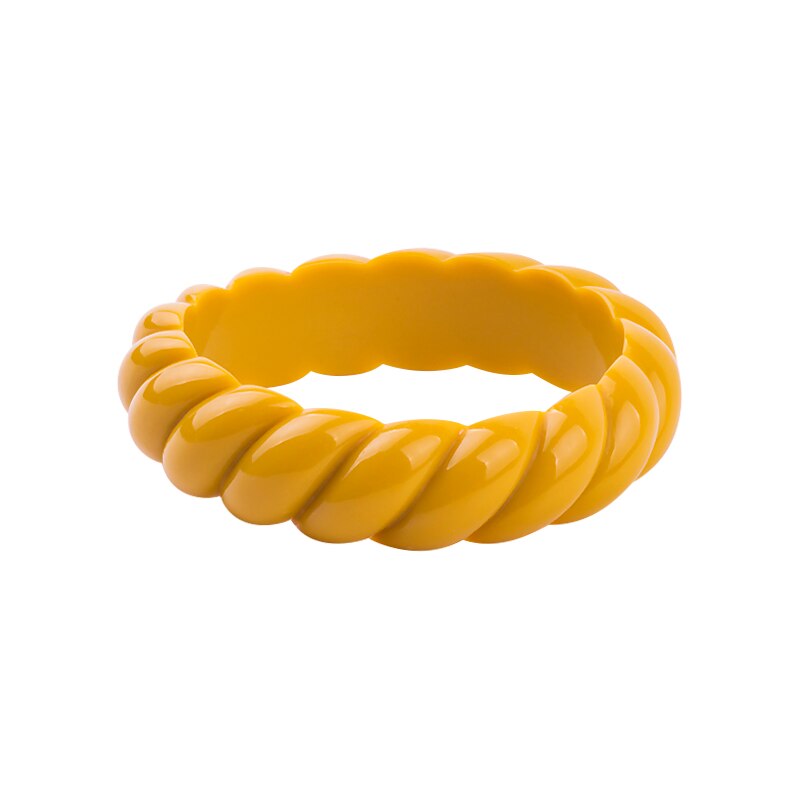 Guanlong 2017 nova resina parafuso pulseira europeu americano moda senhoras pulseiras bijoux