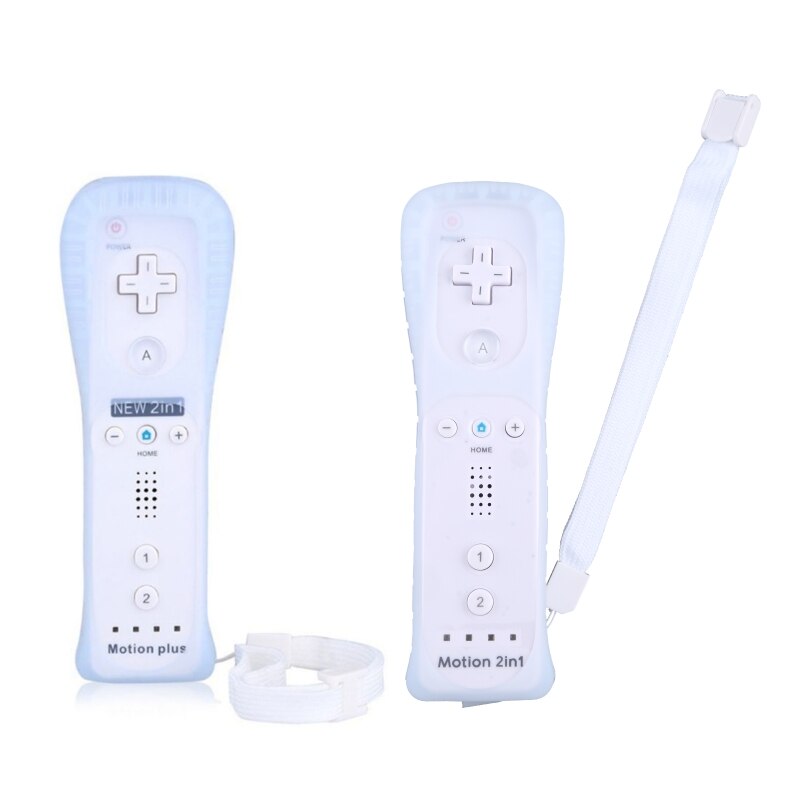 77CC Built-in Motion Plus Wireless Gamepad for Wii Remote Controller For Wii Game Remote Controller Joystick