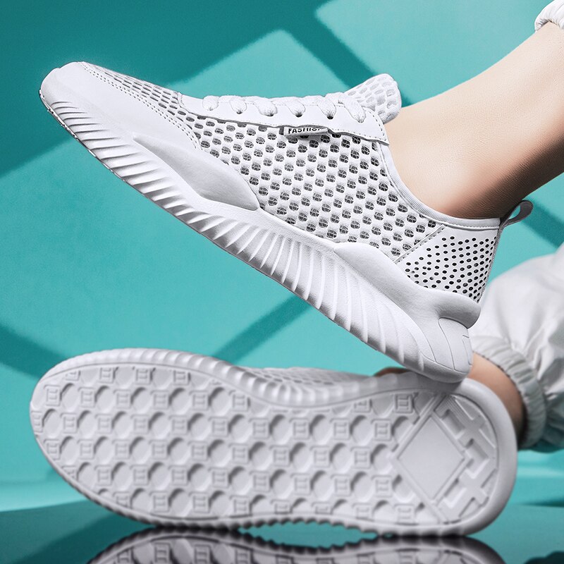 Tennisschoenen heren herfst heren zachte comfortabele sneakers stabiele antislip gymschoenen goedkope sportschoenen: Fe2 / 7