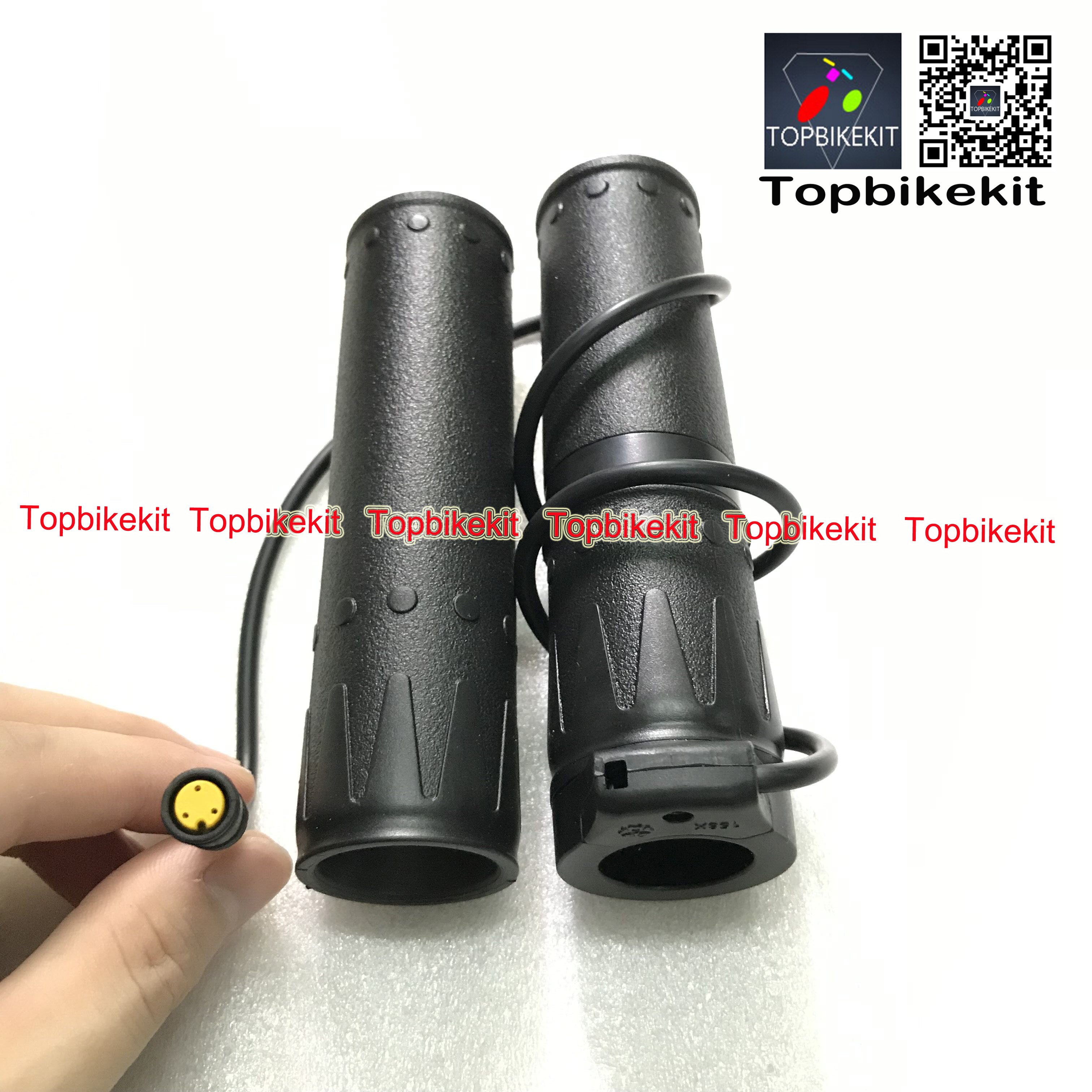 Ebike Wuxing Half Twist throttle TF158 Wuxing Twist Grip Throttle for Electric Bike: 8fun plug