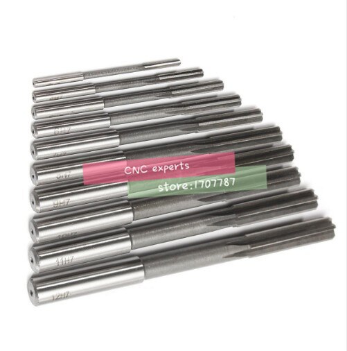 1 pièces 2-20mm HSS H7 alésoir Machine HSS queue droite alésoir de fraisage alésoir de serrage (2mm/5mm6mm/8mm/10mm/12mm14mm/16mm18mm/20mm)