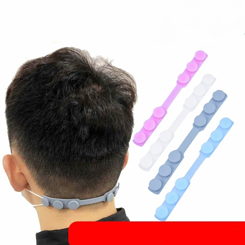 1/4 pièces réglable anti-dérapant masque oreille poignées Extension crochet masques faciaux boucle support ajustement masque étendre ceinture oreille crochets