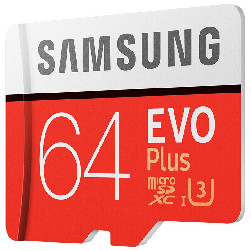 Original Samsung EVO Plus de tarjeta Micro SD 64gb al por mayor precio cartao de memoria TF tarjeta de memoria SDXC U3 tarjeta Flash de 64 GB