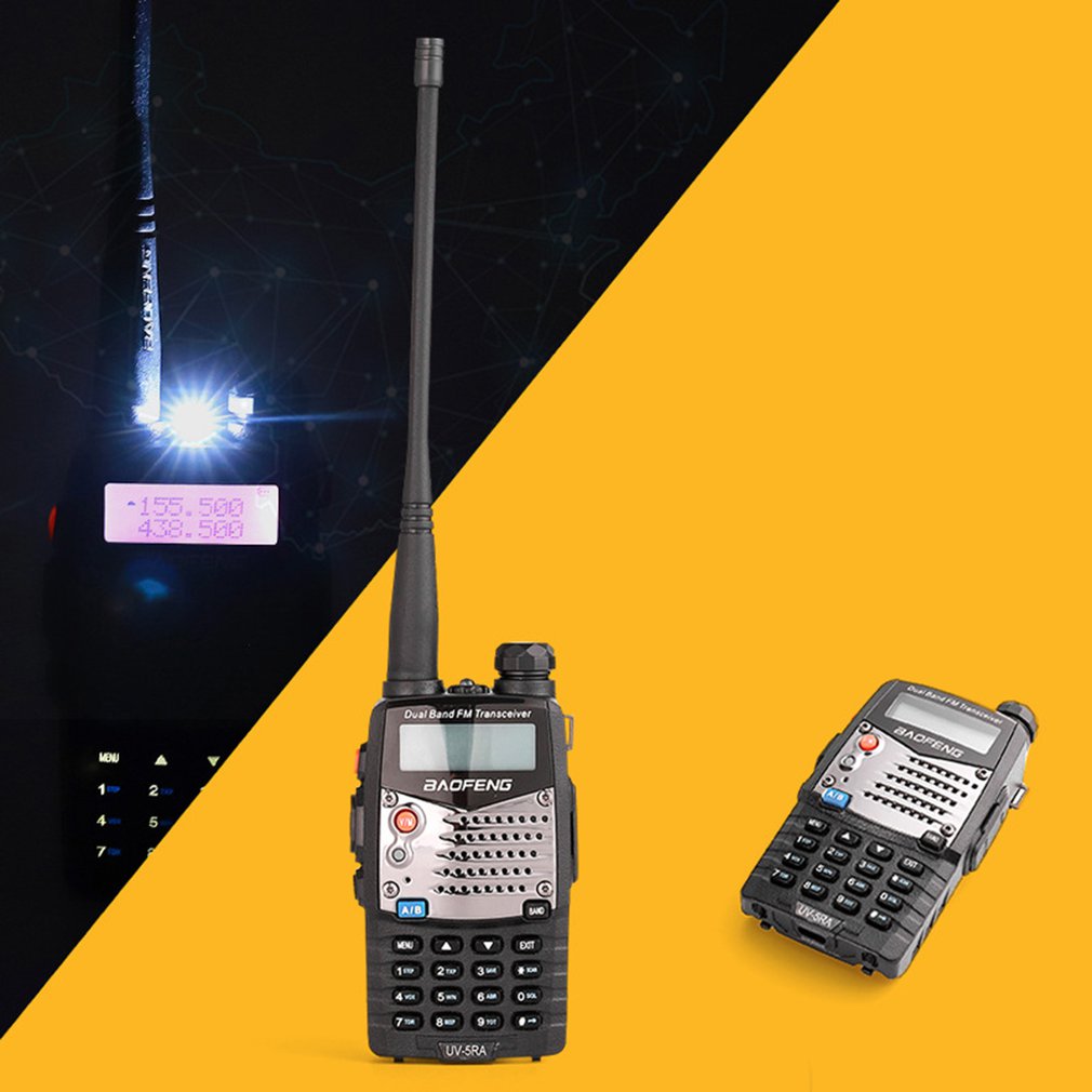 Compact Size Baofeng UV-5RA For Police Walkie Talkies Scanner Radio Vhf Uhf Dual Band Cb Ham Radio Transceiver