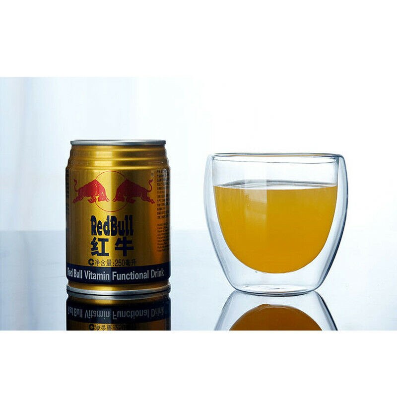 150-450ml dobbelt væg kop kaffe glas te isoleret krus espresso kop vin øl