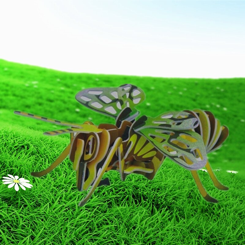 3D Bee Puzzel Puzzel Kaart (In het Insect Wereld te Verkennen Mysteries van Insecten)