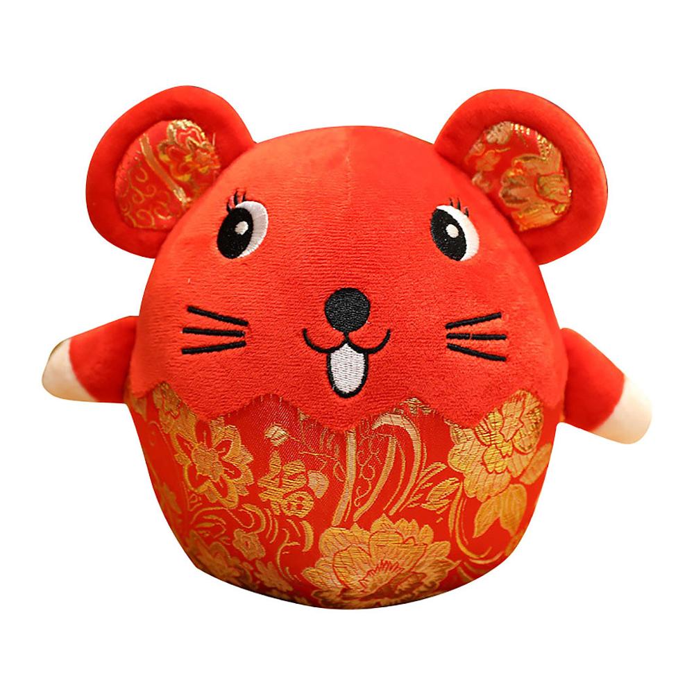 Toys Cutel Rat Doll Mouse Plush Toy Year Mascot Rat Year