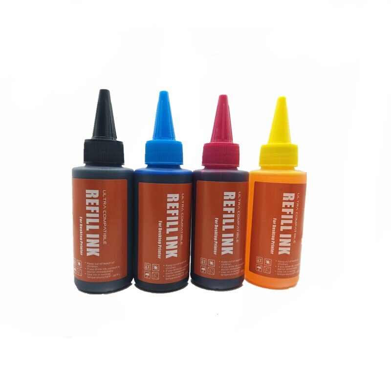 Universale di Alta qualità Premio della Tintura di Inchiostro Per-EPSON Stylus Photo700W 710W 720WD 730WD 800FW 810FW 820FWD 830FWD stampante: 1SET 4X100ML