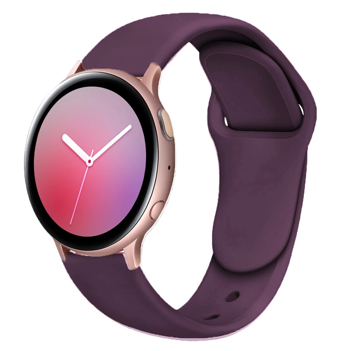 Correa de silicona de 20mm y 22mm para pulsera Garmin Vivoactive 3 4 5 Forerunner 645 245 255 55 pulsera Garmin Venu/3/2/SQ/2 Plus: White black / 12 mm