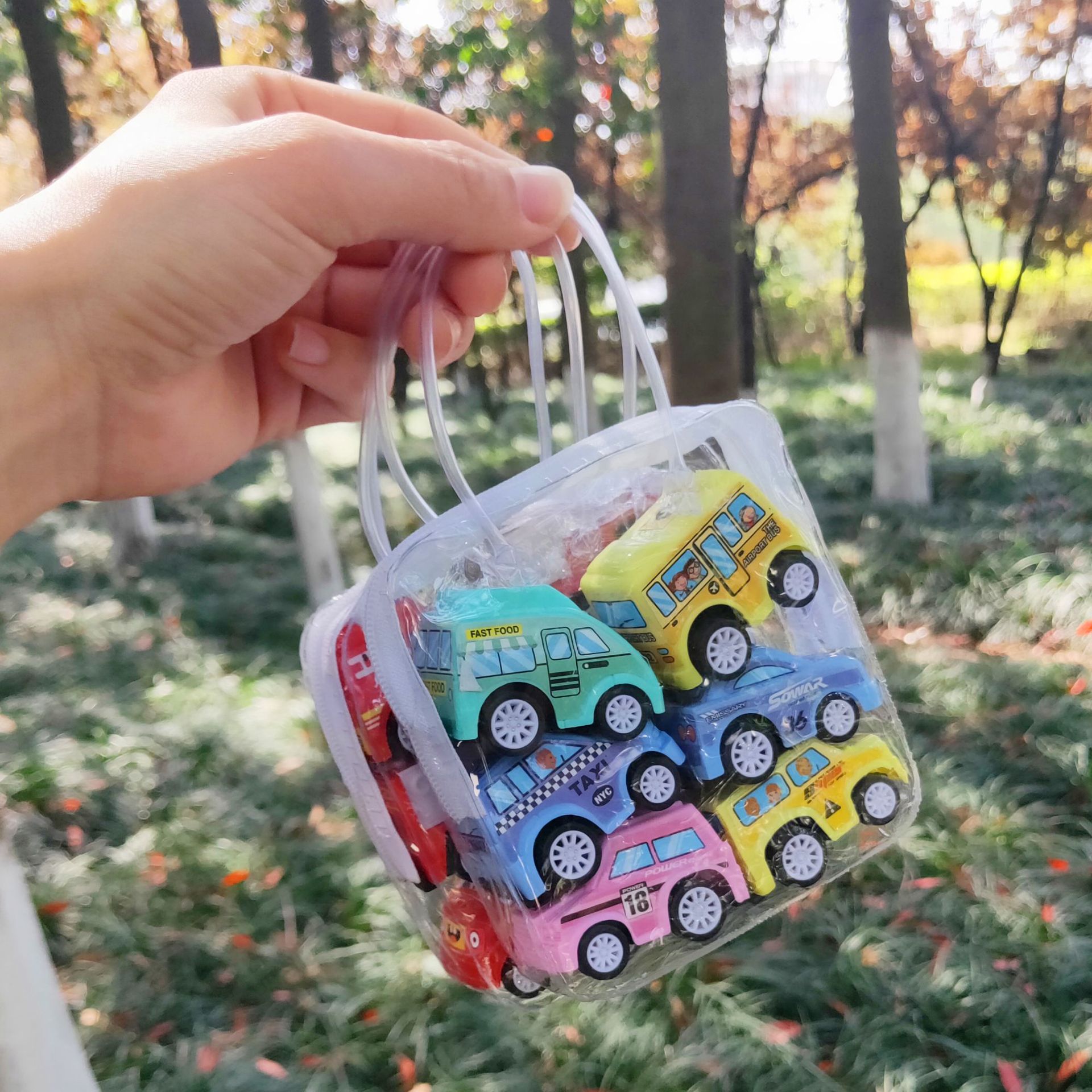 6Pcs Kinderen Speelgoed Pull Back Auto Se Kinderen Mini Auto Speelgoed Cadeau Voor Jongens Meisjes