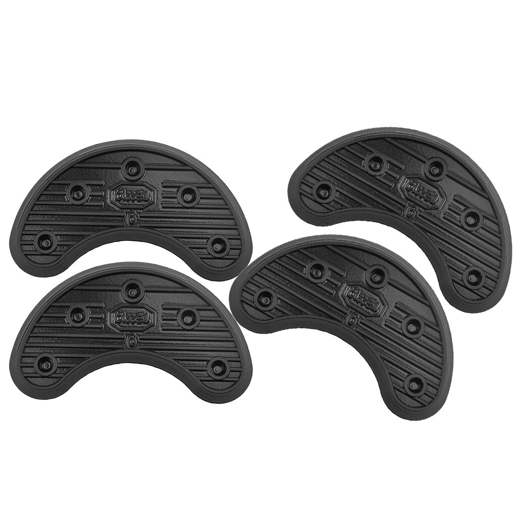 2 Pair Rubber Shoes Heel Toe Plates Taps Sole Protectors Repair