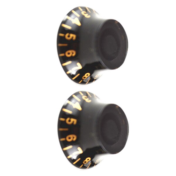 Black Hat Golden Font Electric Guitar Knobs For LP Style Electric Guitar