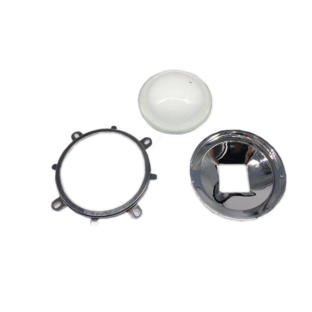 1Set 78mm LED Optical Lens Reflector+ 82mm Reflector Collimator + Fixed Bracket for 20W -100W High Power LED Chips
