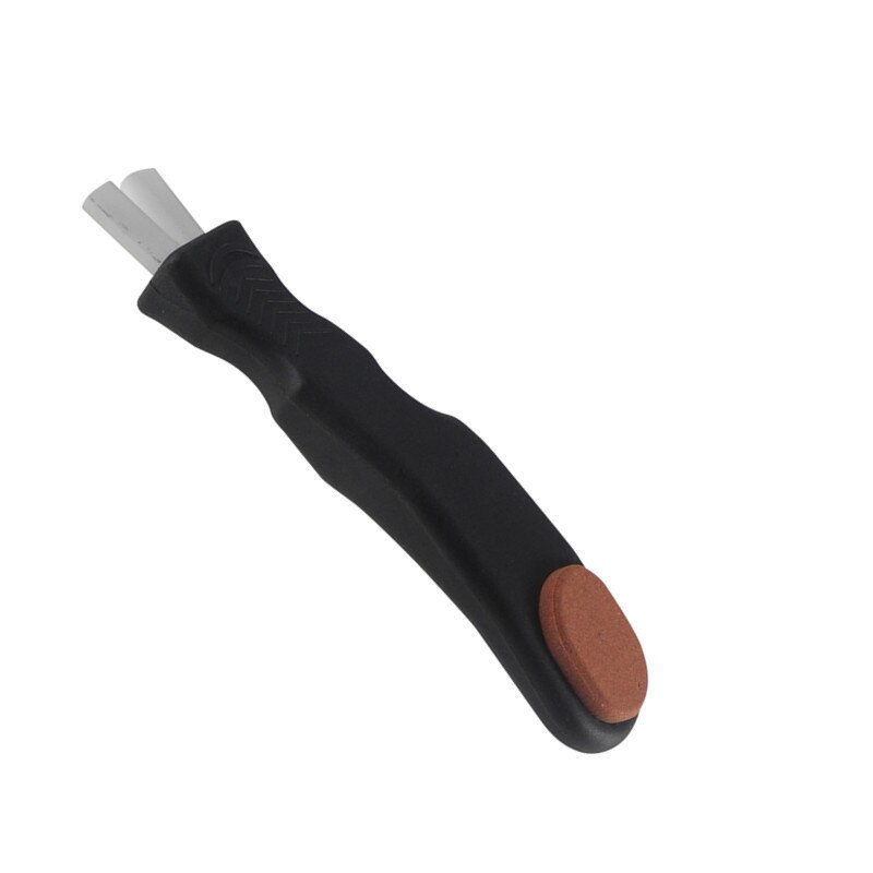 Ice Skate Sharpener Whetstone Hand Held Sharpening System Hockey Skating Sharpen Blade Edges Ceramic Rod