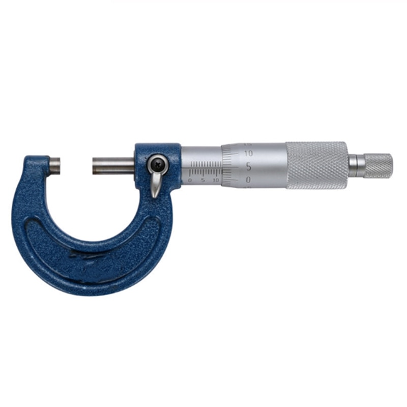 WSFS Outside Micrometer 0-25Mm Metric Gauge Standards Caliper Screw Thread Gauge Measuring Tools