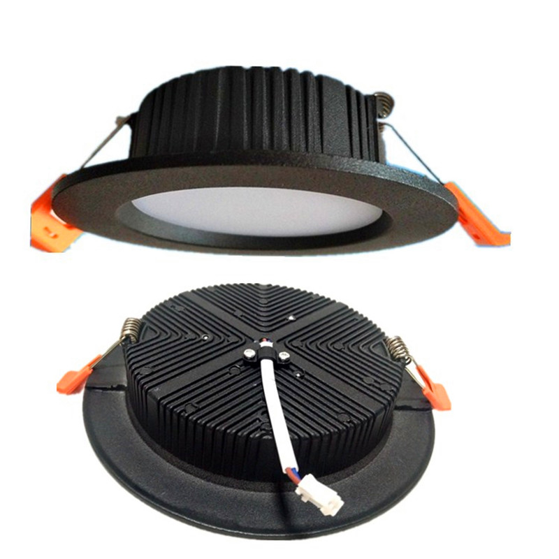 LED Downlights 5W 7W 9W 12W 15W 18W 24W 220V LED Deckeneinbauleuchten 30w Wasserdichte LED-deckenleuchte Zimmer Innenbeleuchtung