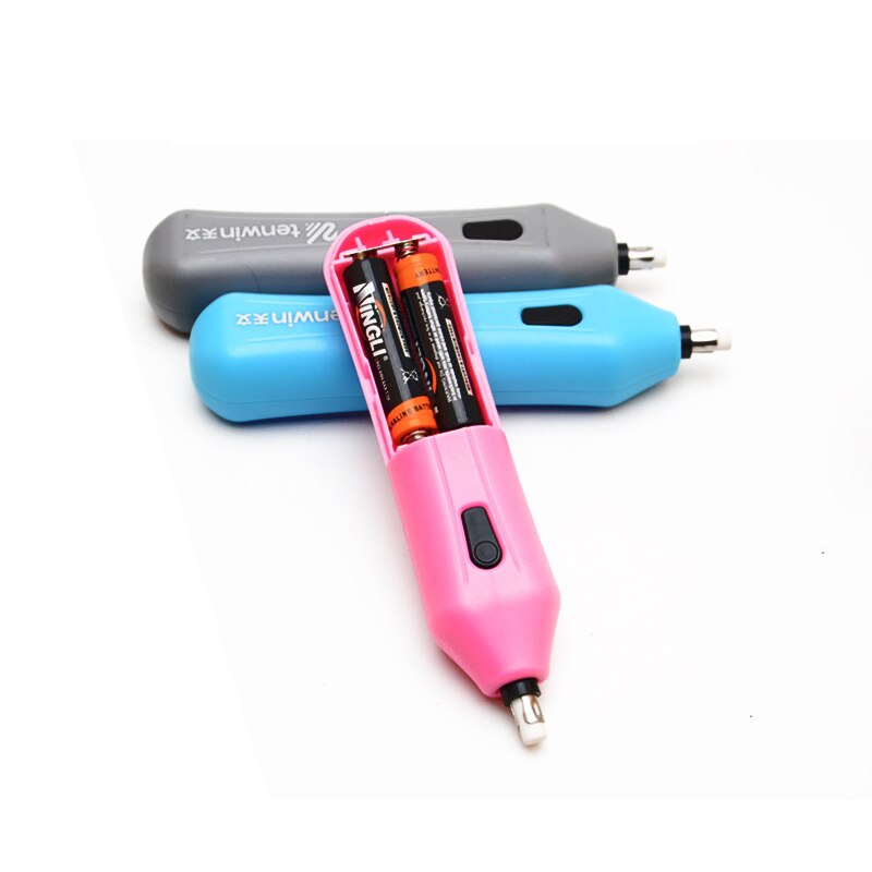 Goma eléctrica creativa para niños, goma de alta luz, con batería, borrador automático para bocetos, , suministros escolares