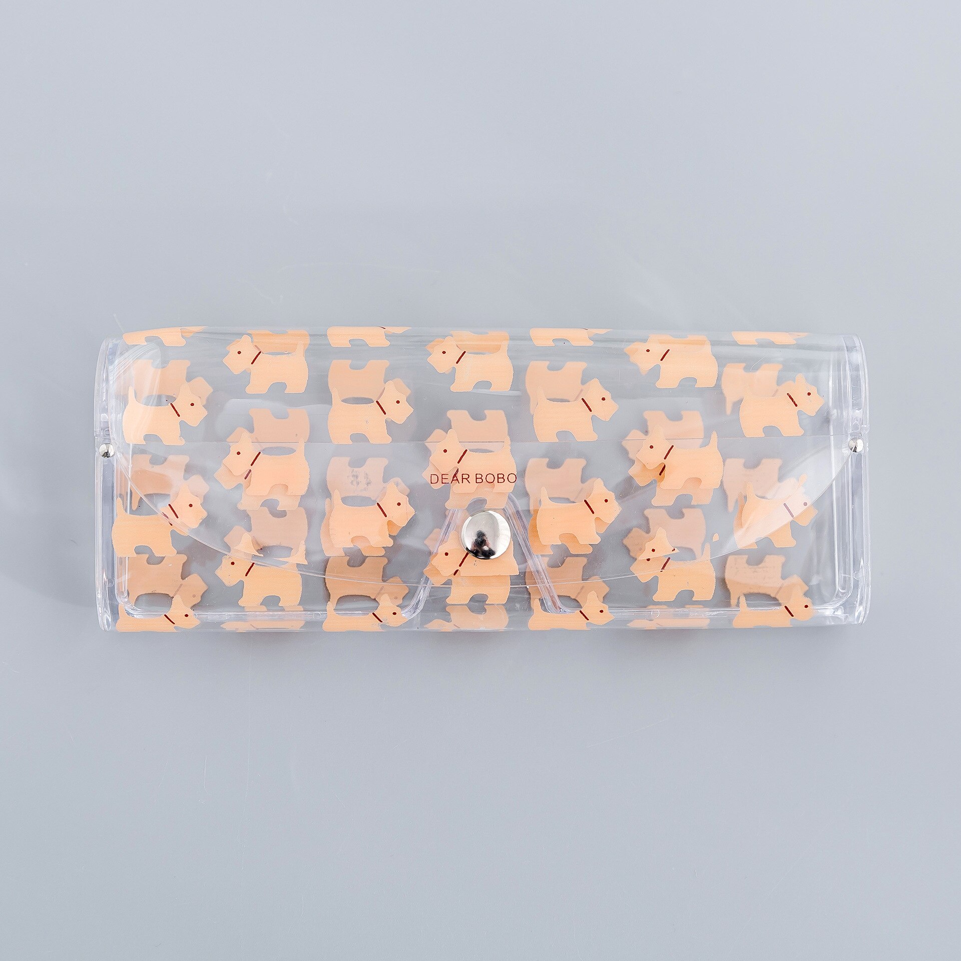 Transparent PVC Stationary Organizer School Pencil Box Stationery Office Supply: NO.9