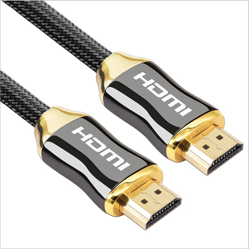 High Speed HDMI Cable video cables gold plated 1.4 Cable 1080P 3D Cable Braided Cord Ultra for HDTV splitter swither XBOX PS4: 10M