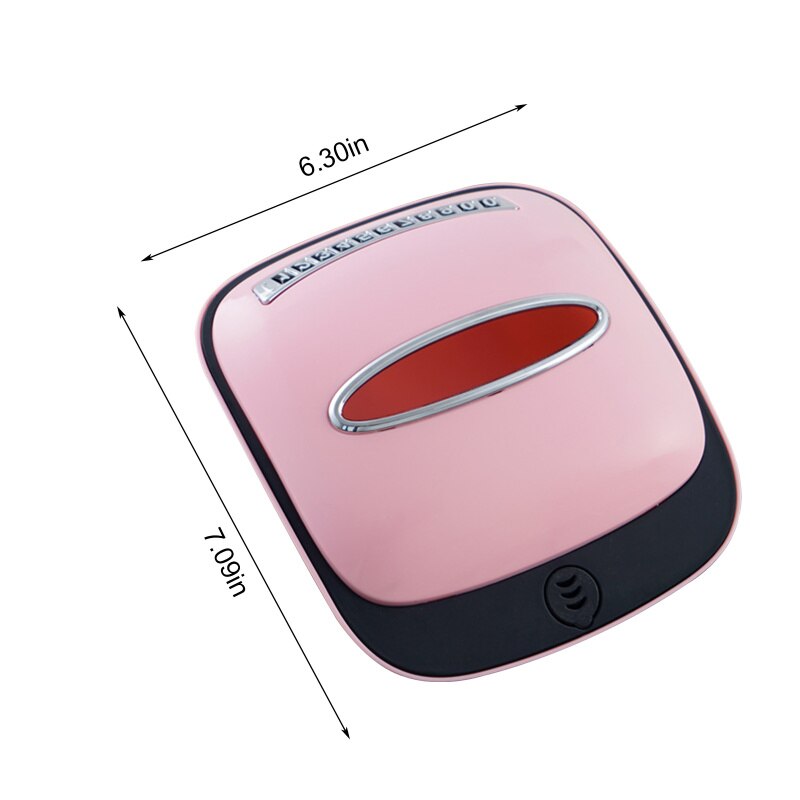 Car Tissue Napkin Holder Solid Tissue Organizer Storage Box Anti-slip Auto Interior Accessories