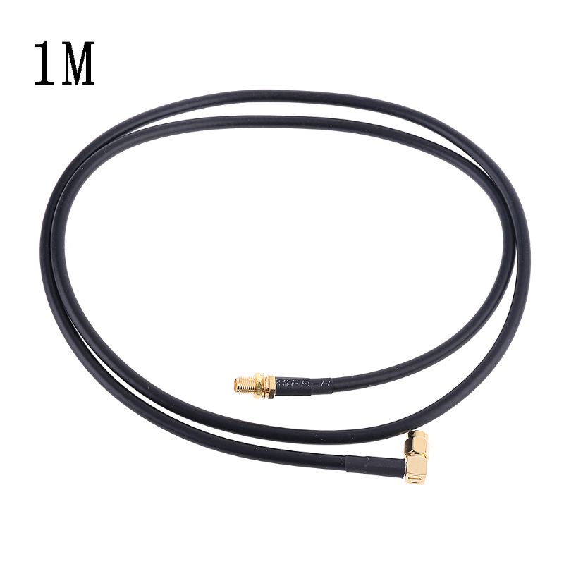 Tattica antenna SMA-M per SMA-F Coassiale Cavo di Collegamento per UV-5R UV-82 UV-9RPlus: 100cm