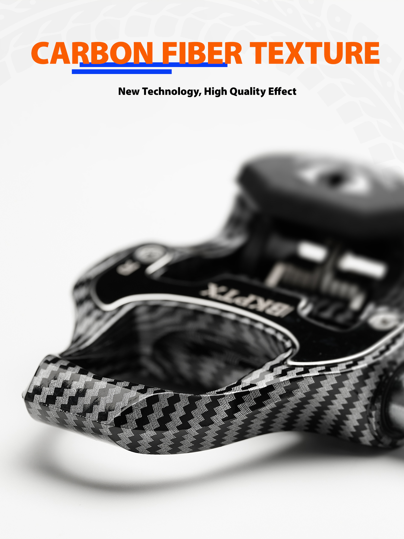 BKPTX R31 Road Bike Pedal Carbon Fiber Bearings Pedal For Look Keo Self-Locking Bicycle Pattern Ultra Light Pedals