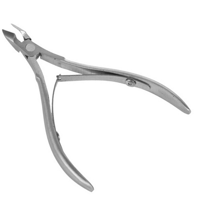 3 Pcs Rvs Nail Cuticle Schaar Lepel Pusher Remover Nail Cutter Clipper Nipper Thuisgebruik Pedicure Foot Care Tool set