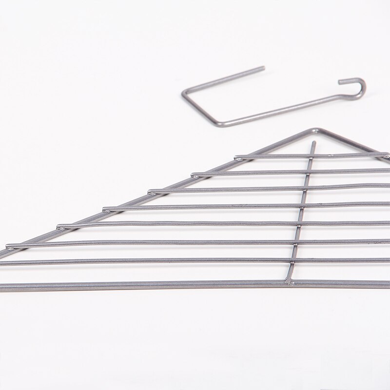 Office triangle wrought iron flower desk work station partition shelf balcony corner storage rack YHJ40301