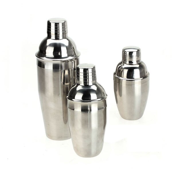 Rvs Cocktail Barman Shaker Drink Mixer Bar Set Kit-750Ml