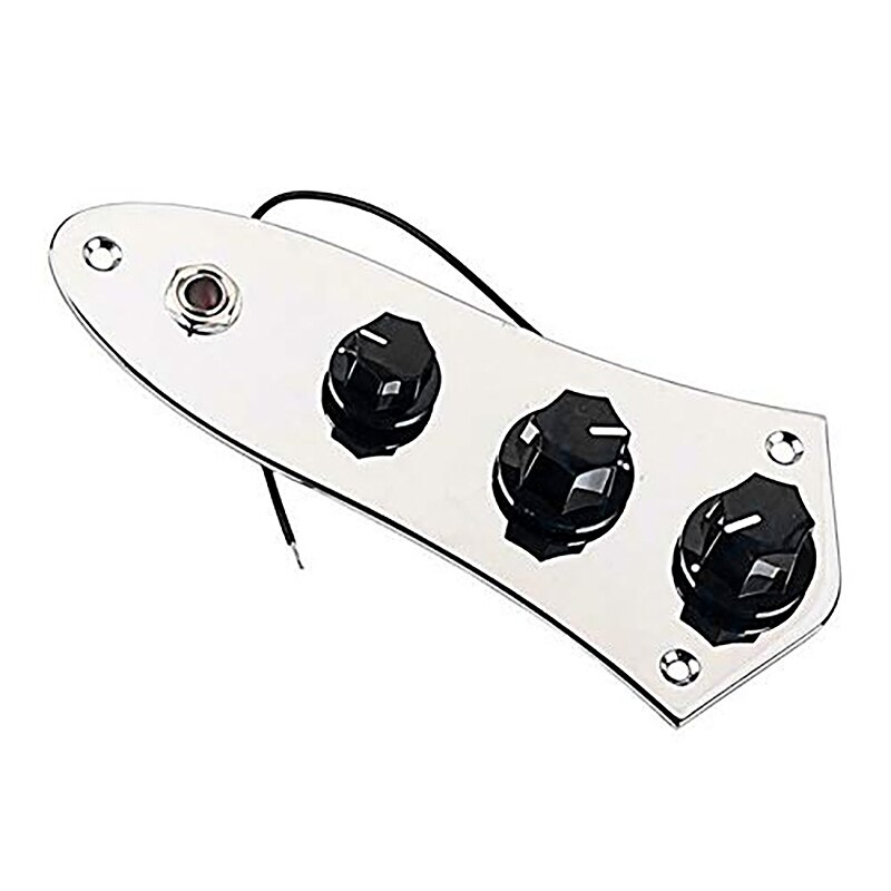 Guitar Parts Alloy Bass Guitar Wiring Harness Control Plate String Musical Instrument Parts