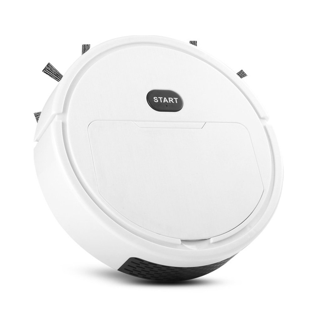 Smart Robot 3-In-1 Wireless Robotic Vacuum Cleaner Dry Wet Cleaning Machine Charging Intelligent Vacuum Robot: white