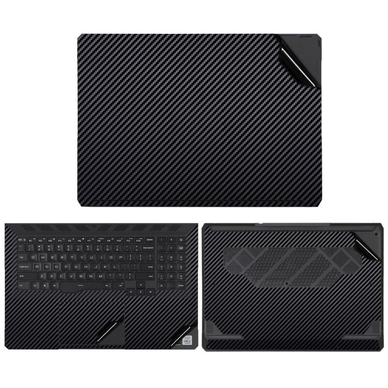 Laptop Skins for All Xiaomi Redmi G 16.1 PVC Vinyl Decal Sticker for Xiaomi Redmi G 16.1 Protective Film Capa Para: Fiber Black