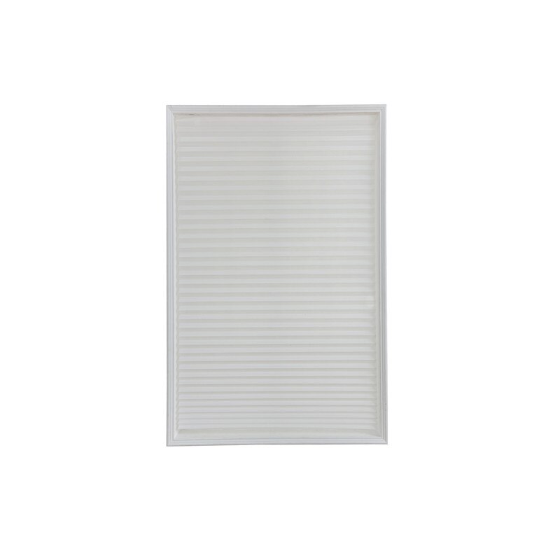 Self-Adhesive Blinds Semi-Blind Window Curtains Bathroom Kitchen Balcony Office Blinds Pleated Curtains Home Decor: white / 60x150cm