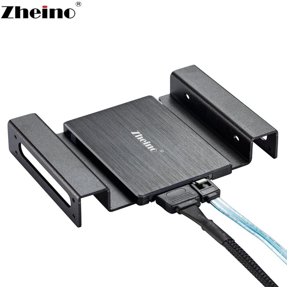 Zheino aluminium Montage Frame 3.5 Inch tot 5.25 Inch Fit voor 2.5 inch 3.5 inch HDD SSD Adapter Bracket harde Schijf Houder