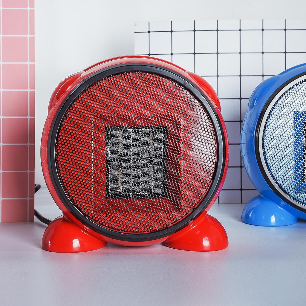 Wall Electric Heater Mini Fan Heater Desktop Household Wall Handy Heating Stove Radiator Warmer Machine for Winter EU Plug