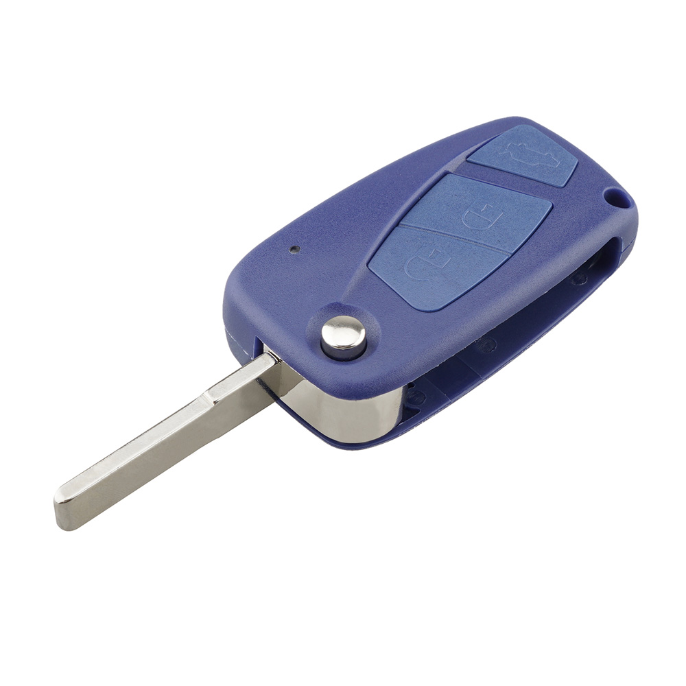 neue 3 taste 3 BTN FIAT 3 taste Punto Ducato Stilo Panda Flip Folding Remote-Car Key Shell Fall abdeckung SIP22 klinge