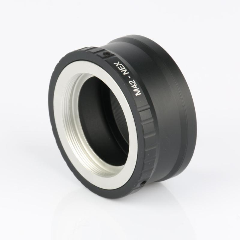Lens Adapter Lens Mount Adapter Ring M42-NEX Voor M42 Lens En Sony Nex E NEX3 NEX5 NEX-5R NEX6 NEX-F3 NEX5N camera