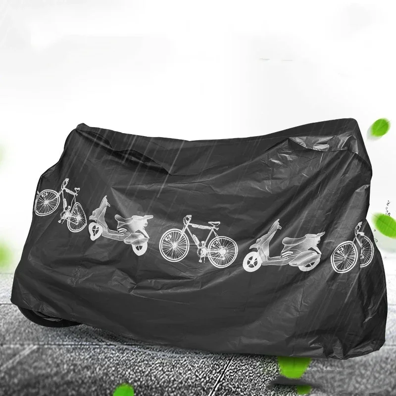 Fietsuitrusting Waterdicht Stofdicht UV Guardian Regenhoes Outdoor Sunshine Cover MTB Bike Gear Fietsaccessoires PEVA Regenhoes: Oranje
