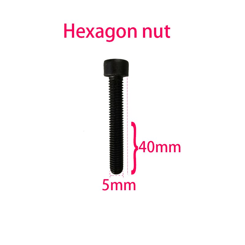 mountain bike road bike code table extension bracket is suitable Aluminum alloy wrist set code table frame with carbon fiber Lid: Hexagon nut