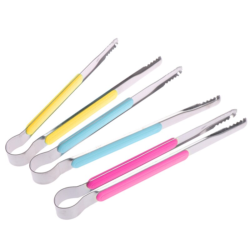 Mini Barbecue Voedsel Clip Roestvrijstalen Keuken Tang BBQ Tang Ijs Tang Vlees Salade Toast Tang Clamp Keuken Accessoires