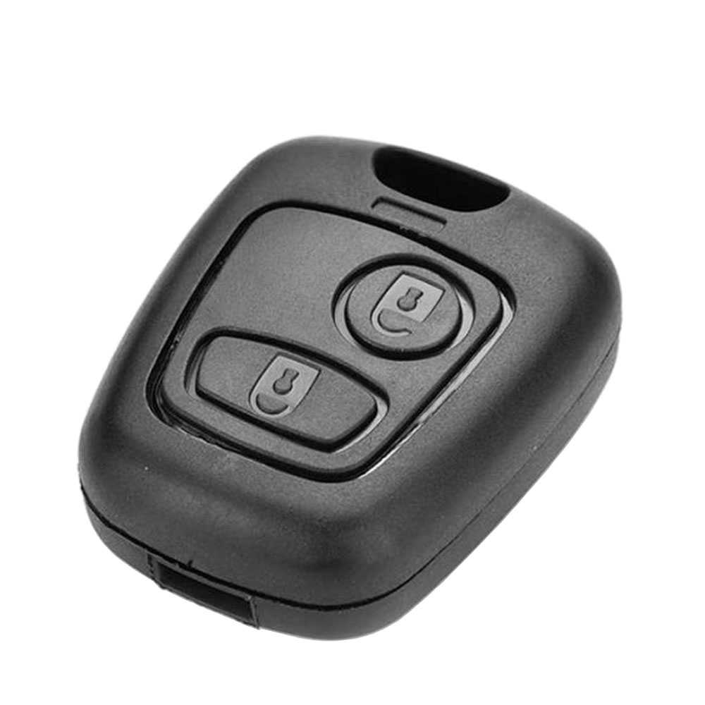 OcioDual BEHUIZING COVER KEY VOOR PEUGEOT SLEUTEL 106 107 206 207 407 806 zonder Zwaard Cover met Knoppen voor Commando sleutel Shell