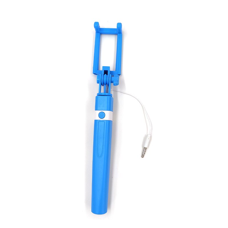Wireless Bluetooth-compatible Selfie Stick Foldable Mini Tripod Shutter Remote Control for Ios Android