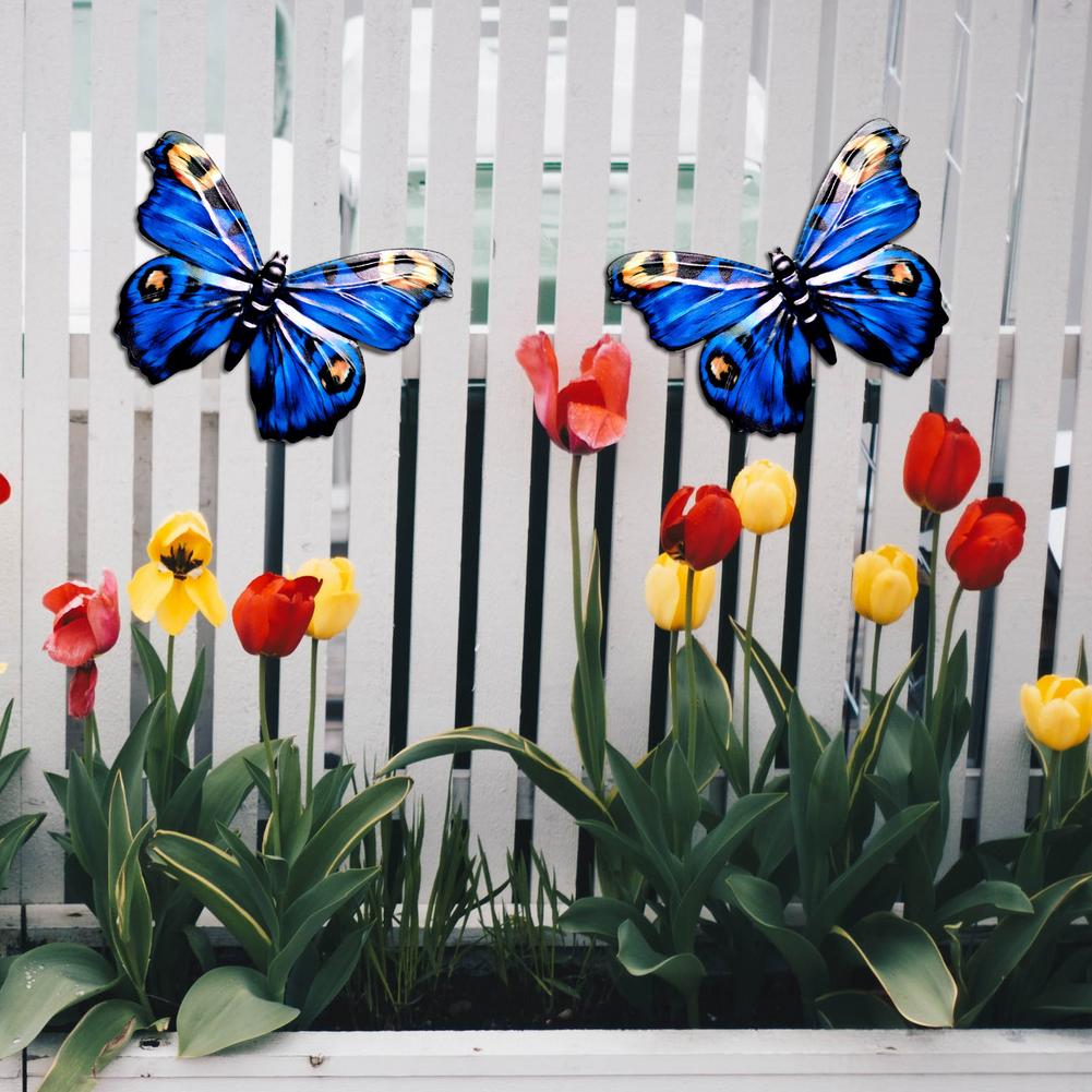 3D Metal Butterfly Decor Inspirational Wall Decor Sculpture