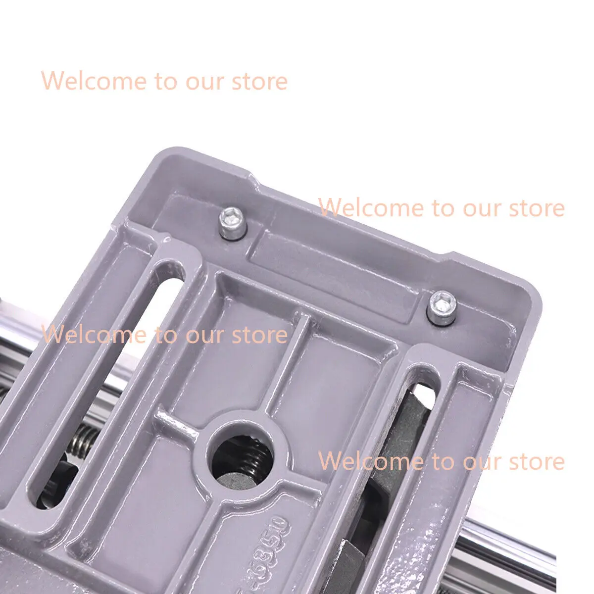 X Y-As Mini Bank Kruis Glijbaan Bankschroef Tafel Mini Aluminium Frezen Boorarmatuur Werktafel 1Pc