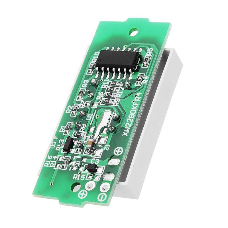 1Pcs Lithium Battery Capacity Indicator Module electricity Tester Blue Display Electric Vehicle Battery Power Tester