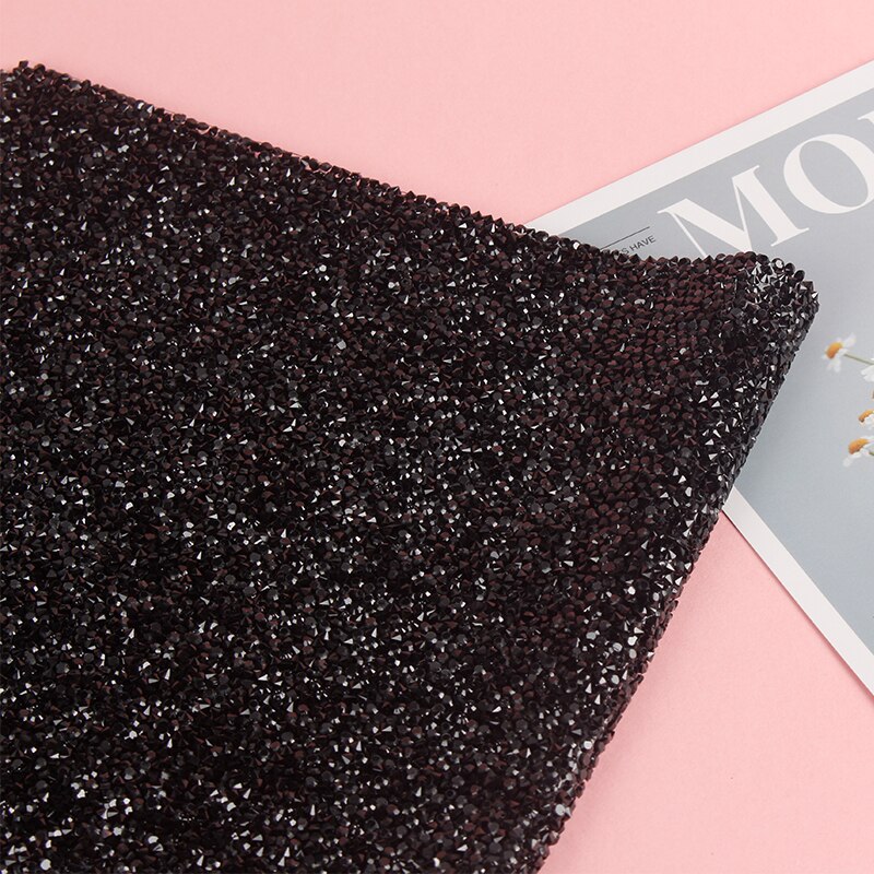 Esterilla de mesa para manicura, cojín brillante de diamantes de imitación, almohadilla plegable lavable para salón de manicura, herramienta de manicura para práctica de descanso de manos: Verde claro